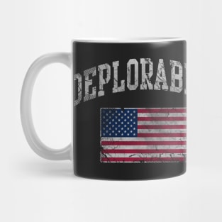Patriotic Deplorables Flag Mug